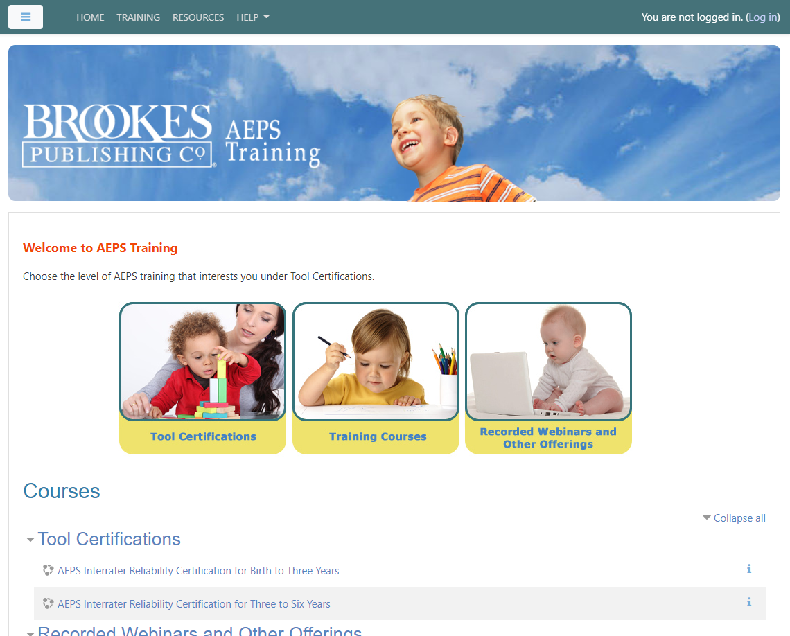 Brookes Publishing - AEPStraining.com